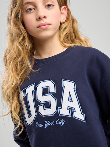 Sweat-shirt America Today en bleu