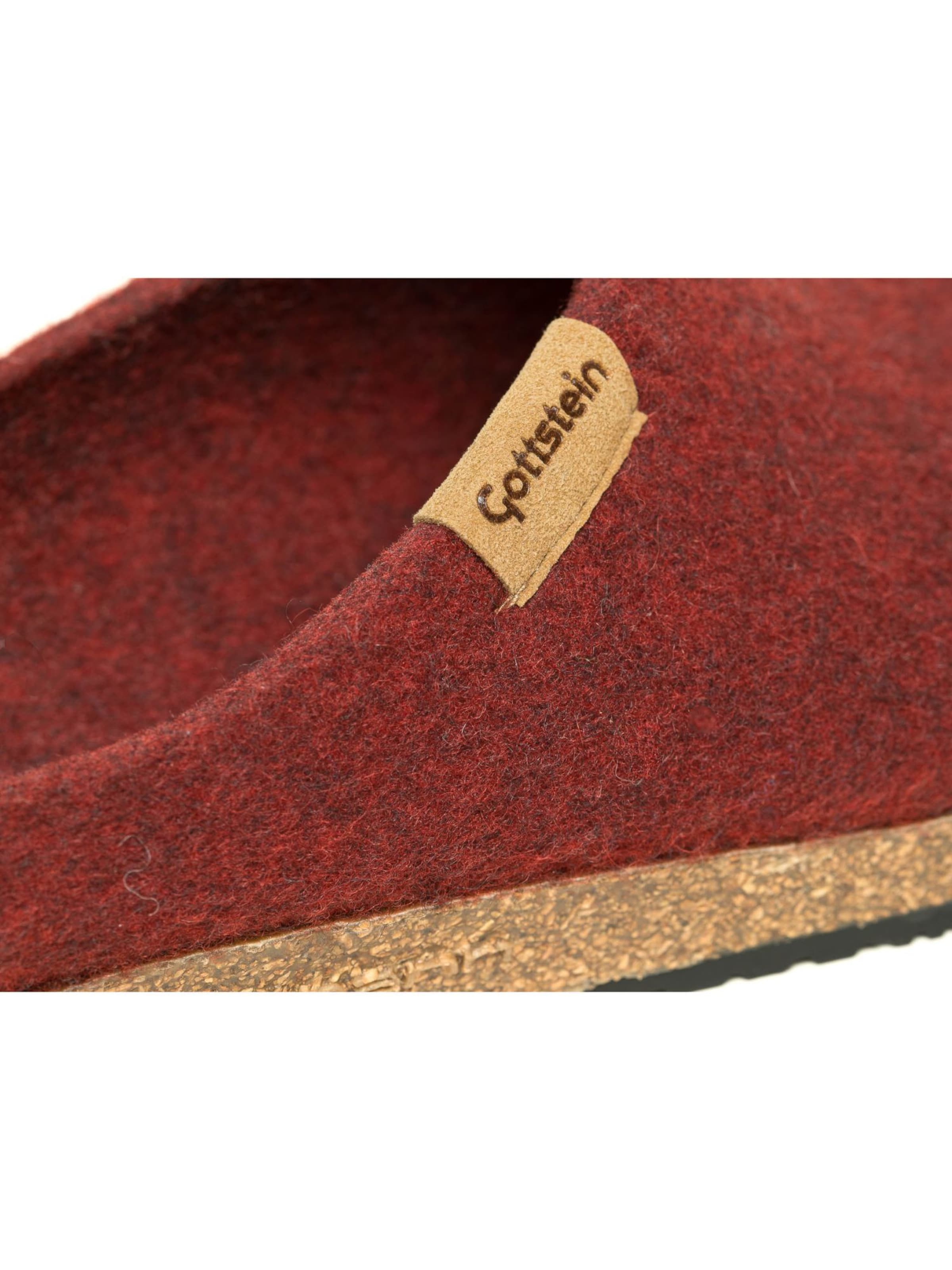 Stegmann Clogs 'Filzclogs Stegmann 208' in Red