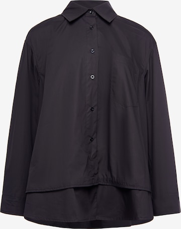 Chemisier usha WHITE LABEL en noir : devant
