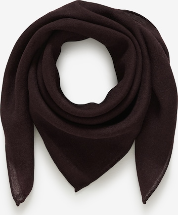 Matinique Scarf 'MAWoolbal' in Brown: front