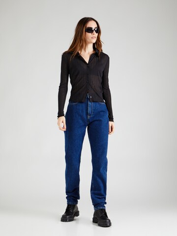 Calvin Klein Jeans Ohlapna forma Kavbojke 'AUTHENTIC SLIM STRAIGHT' | modra barva