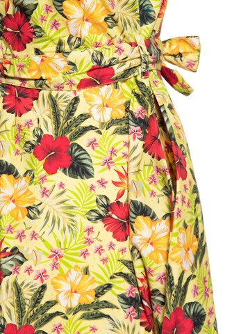 Queen Kerosin Summer Dress in Yellow