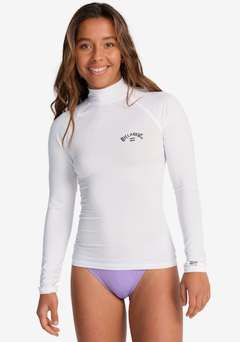 BILLABONG Performance Shirt 'Tropic' in White: front