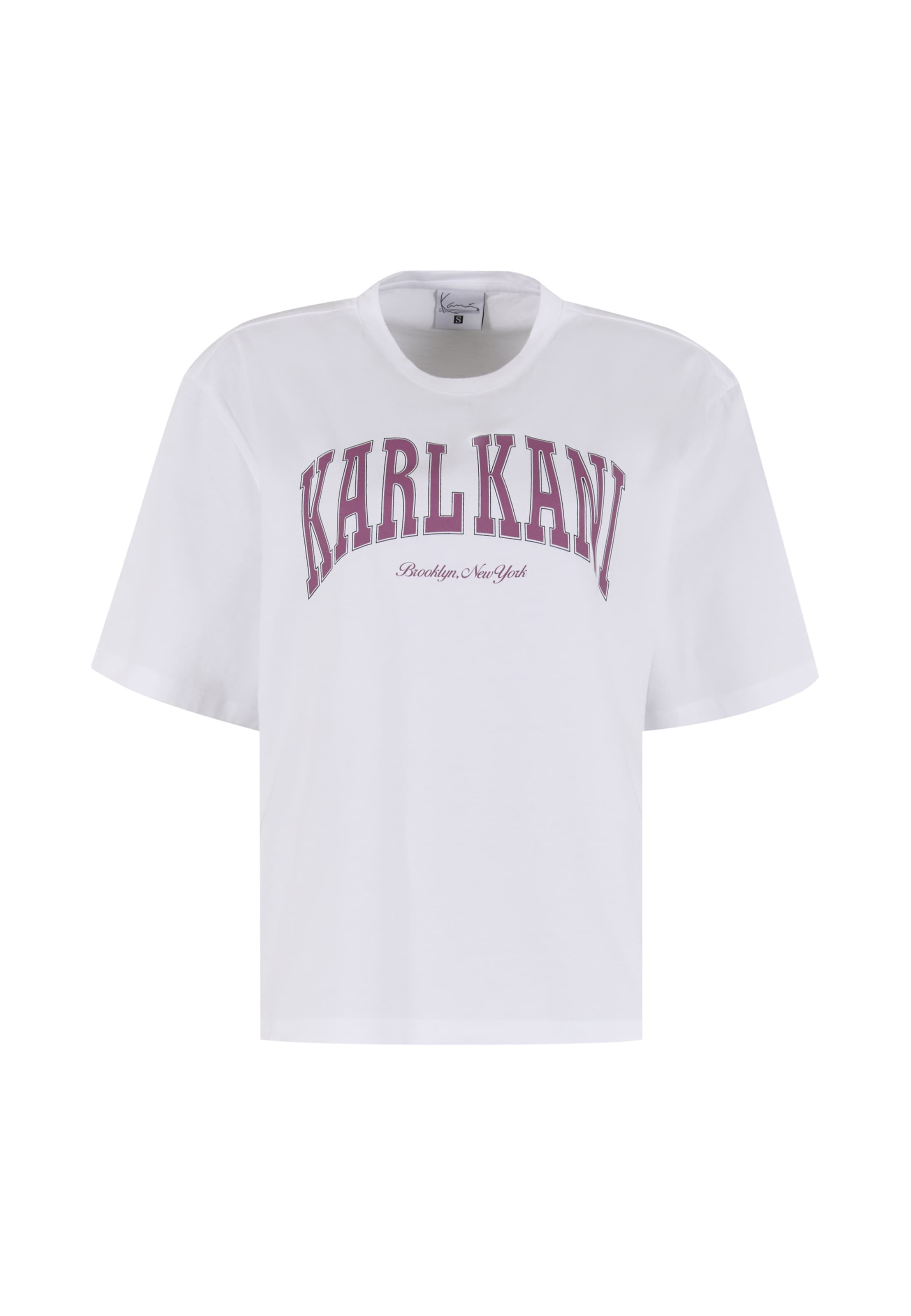 Maglietta di Karl Kani in bianco: frontale