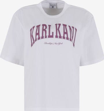 Karl Kani - Camisa em branco: frente