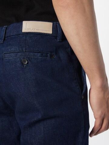 REPLAY Regular Jeans 'BRAD' in Blauw