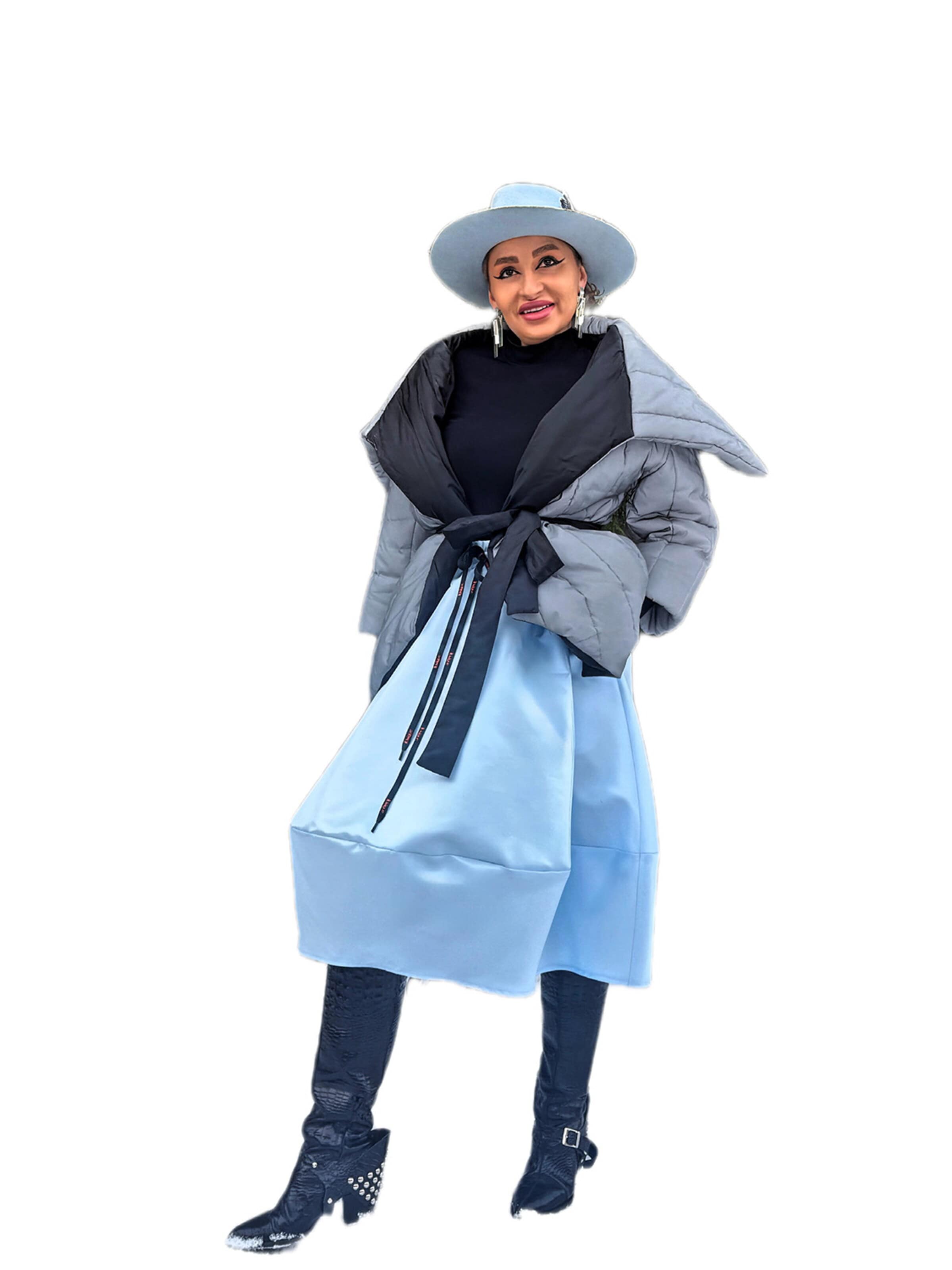 IUnique Skirt 'Ballon' in Blue