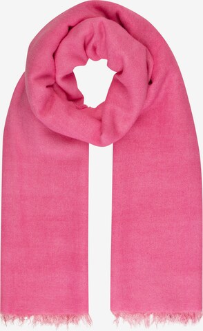APART Schal mit Uni-Muster in Pink: predná strana