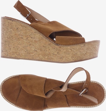 heine Sandals & High-Heeled Sandals in 42 in Brown: front
