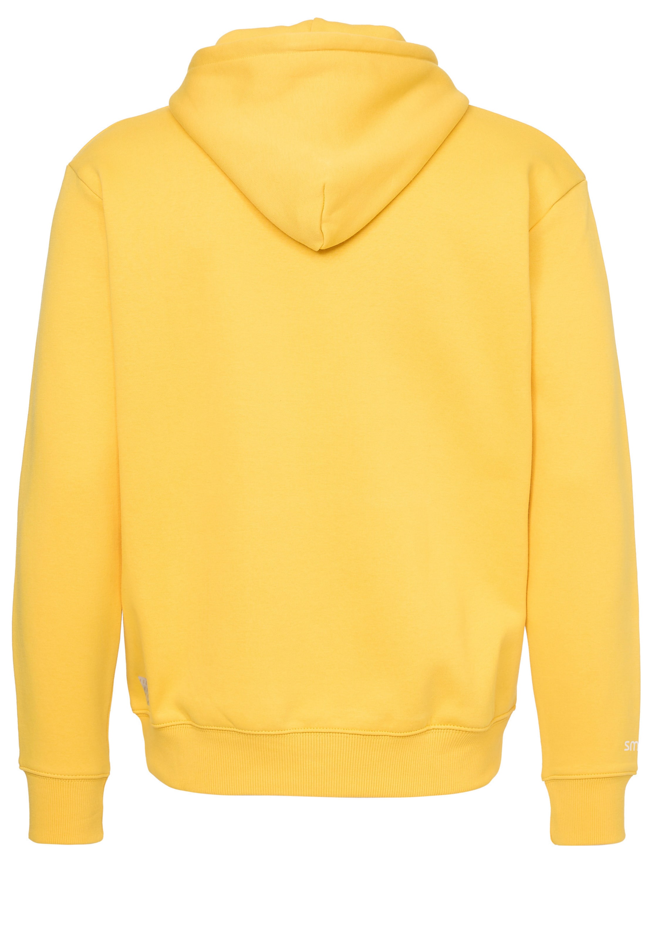 smiler. Sweatshirt 'Happy' in Gelb