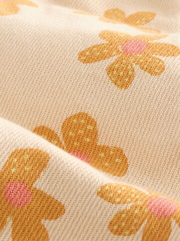 Next Wide leg Trousers 'Regular Fit' in Beige