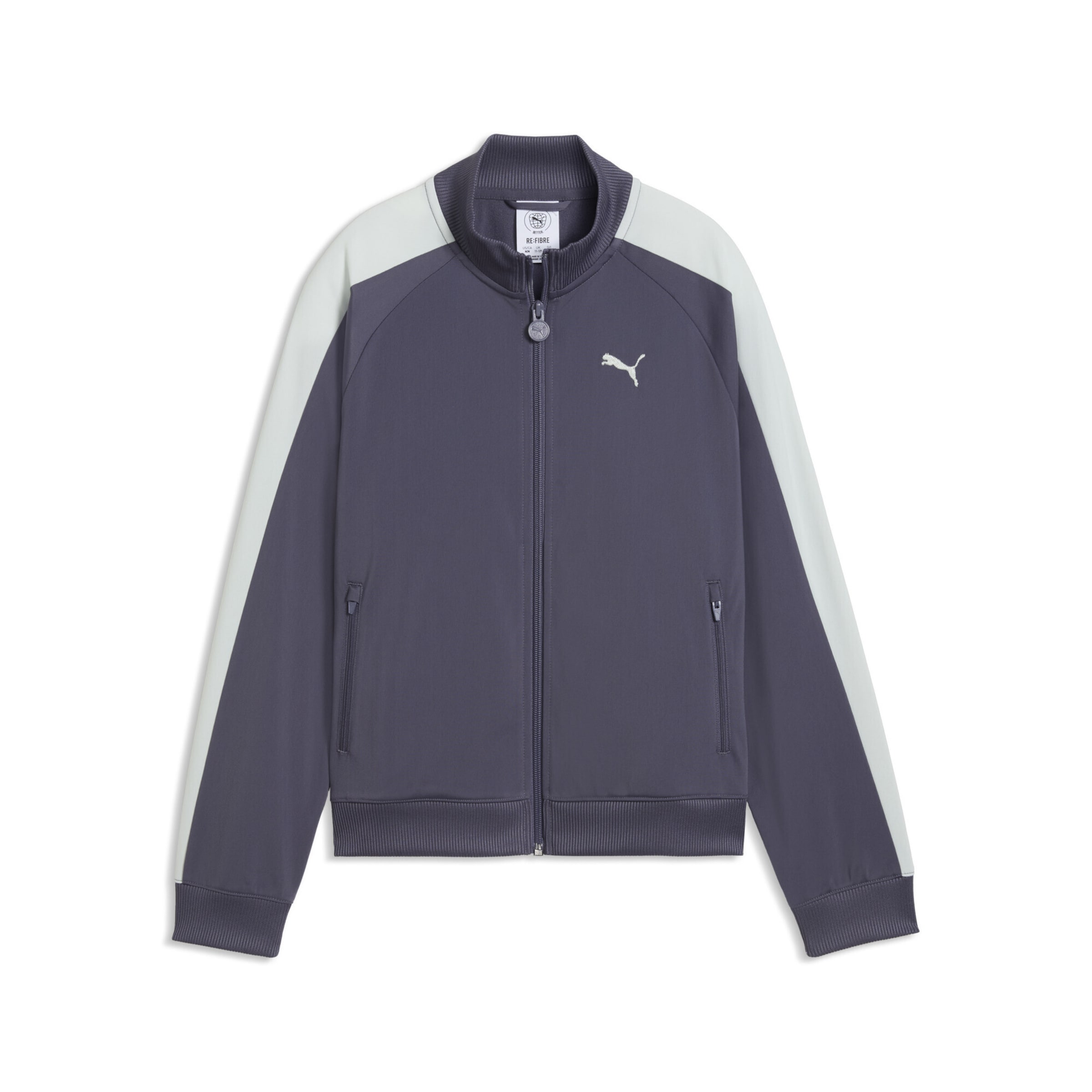 PUMA Sweatvest 'T7 Always On' in Grijs: voorkant