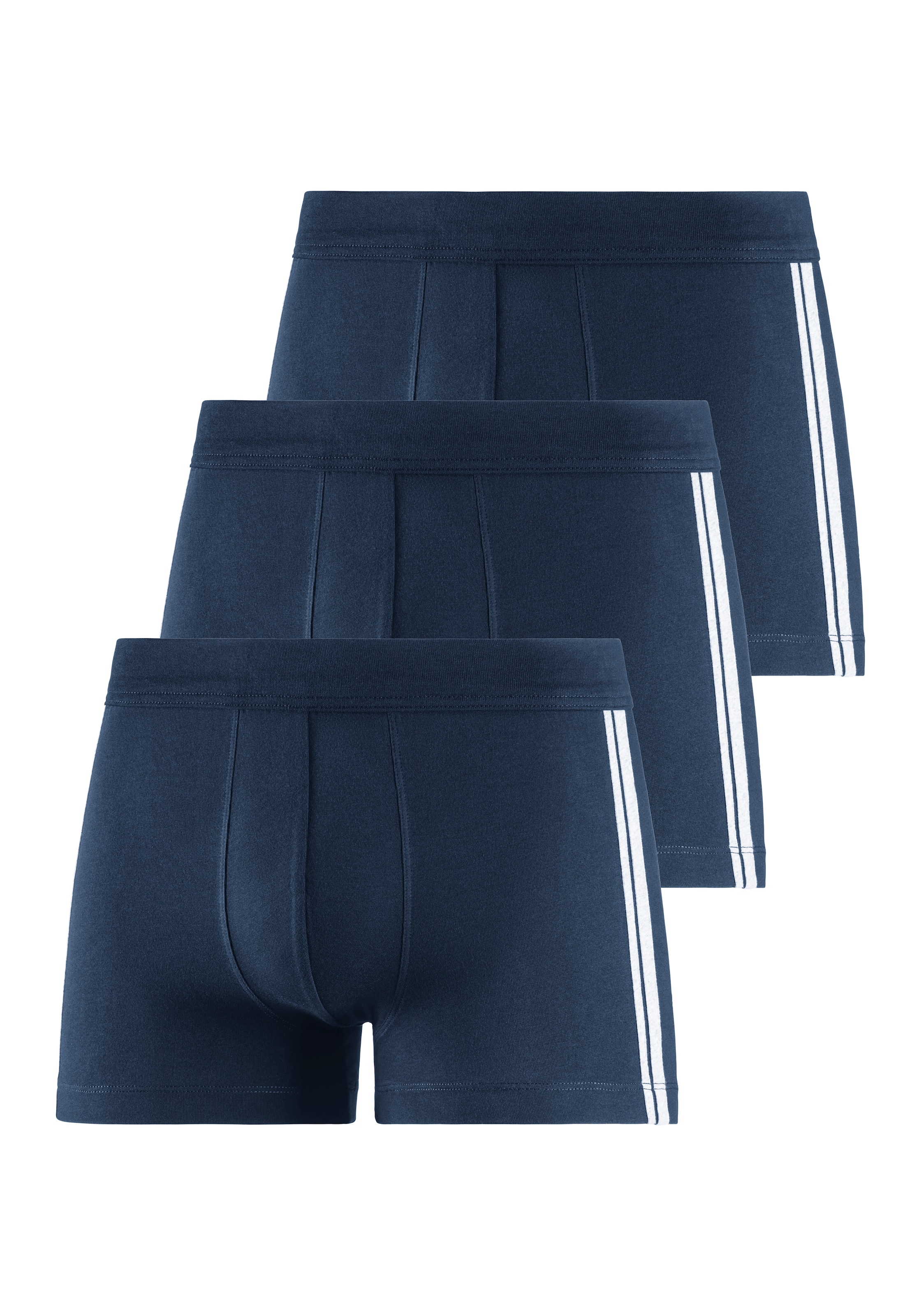 SCHIESSER - Calzoncillo boxer en azul: frente