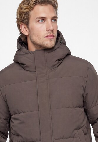 Veste d’hiver DreiMaster Maritim en marron