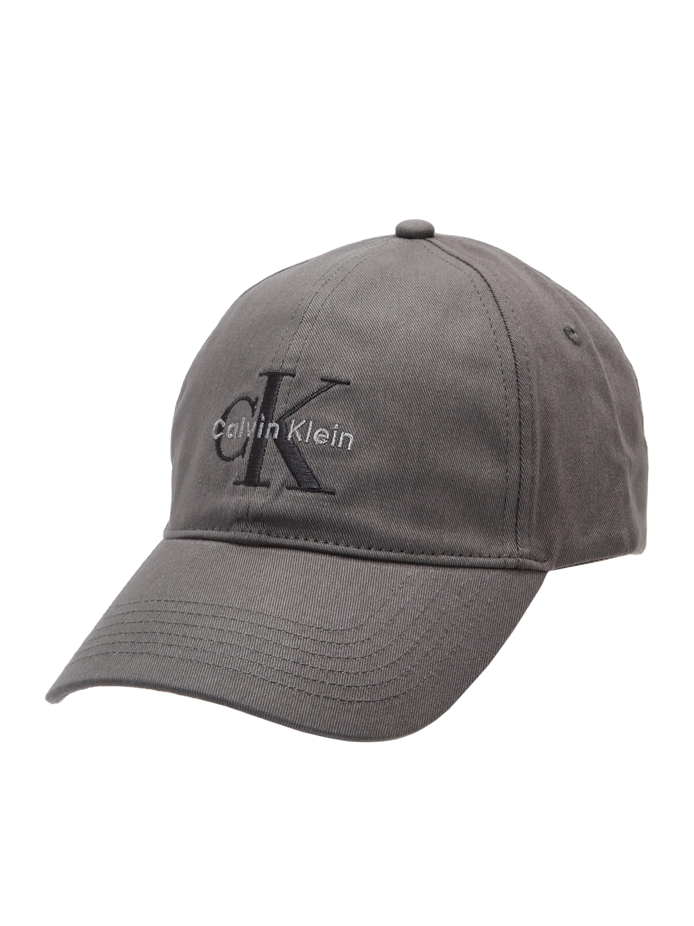 Șapcă de la Calvin Klein pe gri: față
