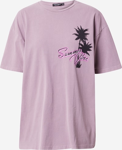 Nasty Gal T-shirt en violet pastel / mélange de couleurs, Vue avec produit