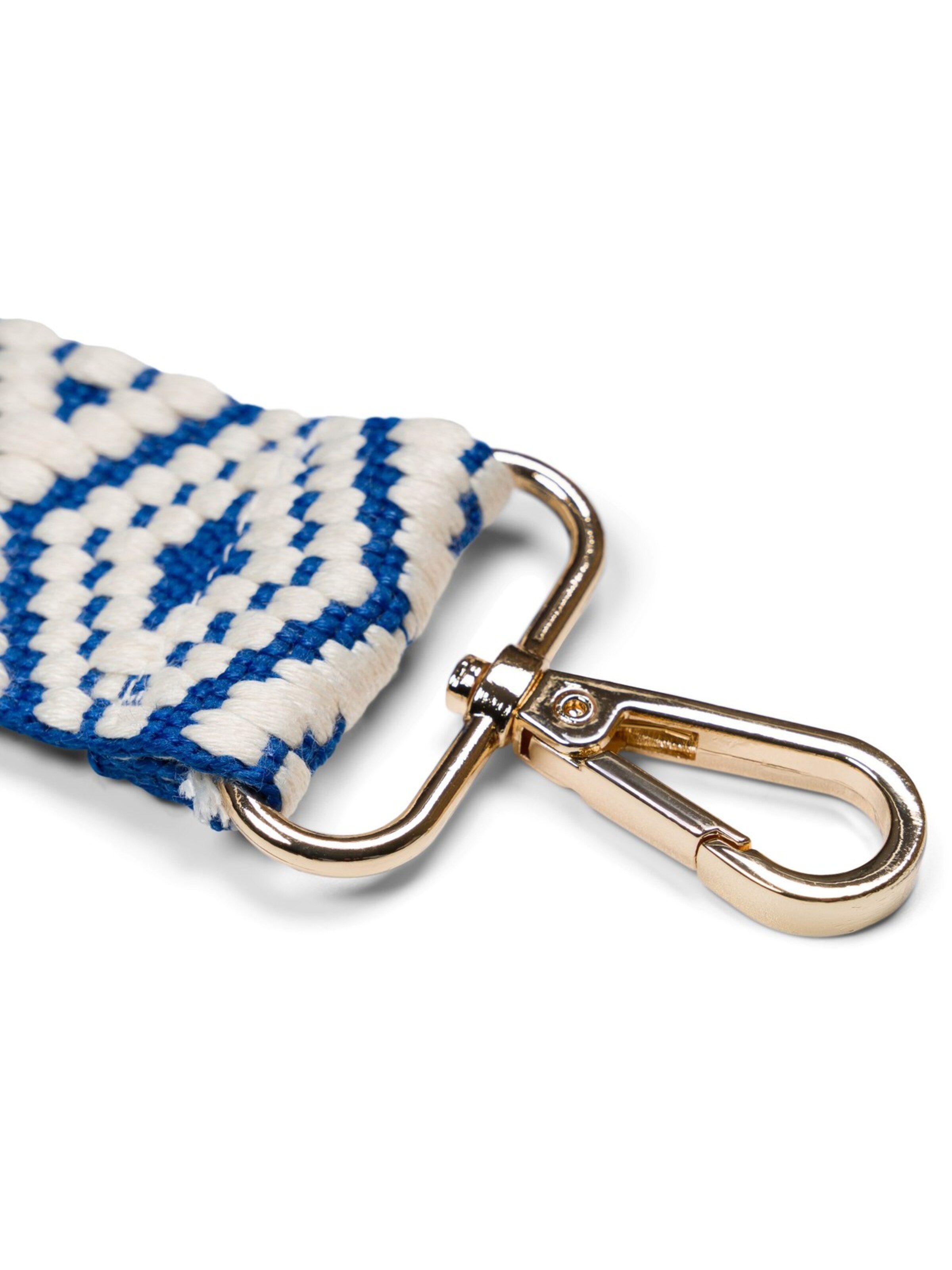 styleBREAKER Taschenzubehör 'Wechsel Taschengurt Azteken Muster'‌‌‌‌‌‌‌‌‌ in Blau