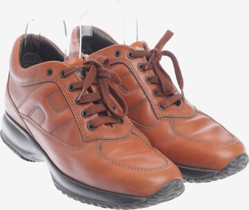 HOGAN Turnschuhe / Sneaker 38,5 in Braun: Vorderseite