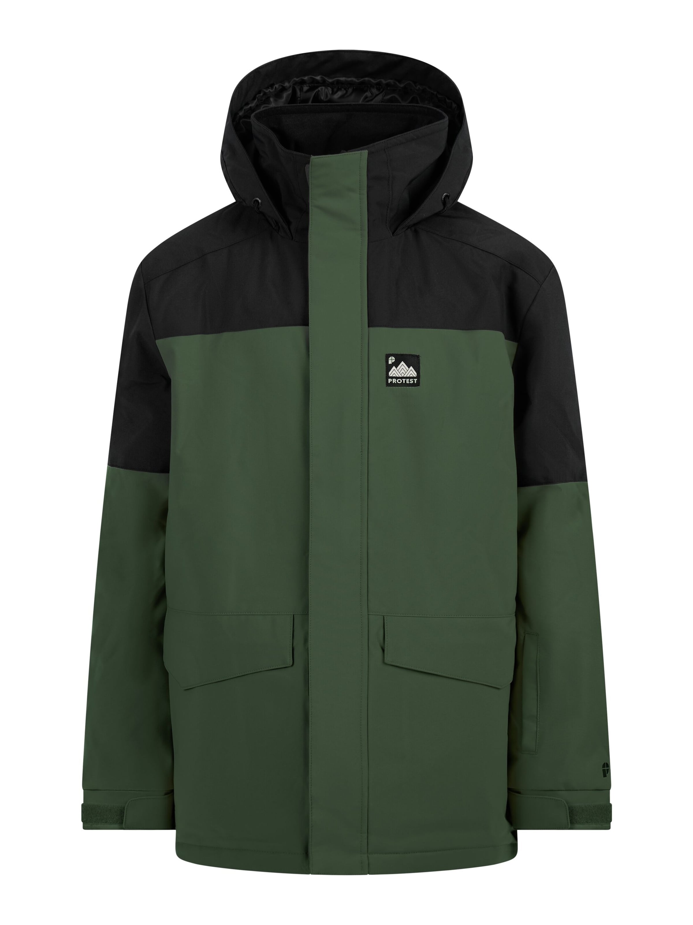 PROTEST Athletic Jacket 'PRTEwan JR' in Green: front