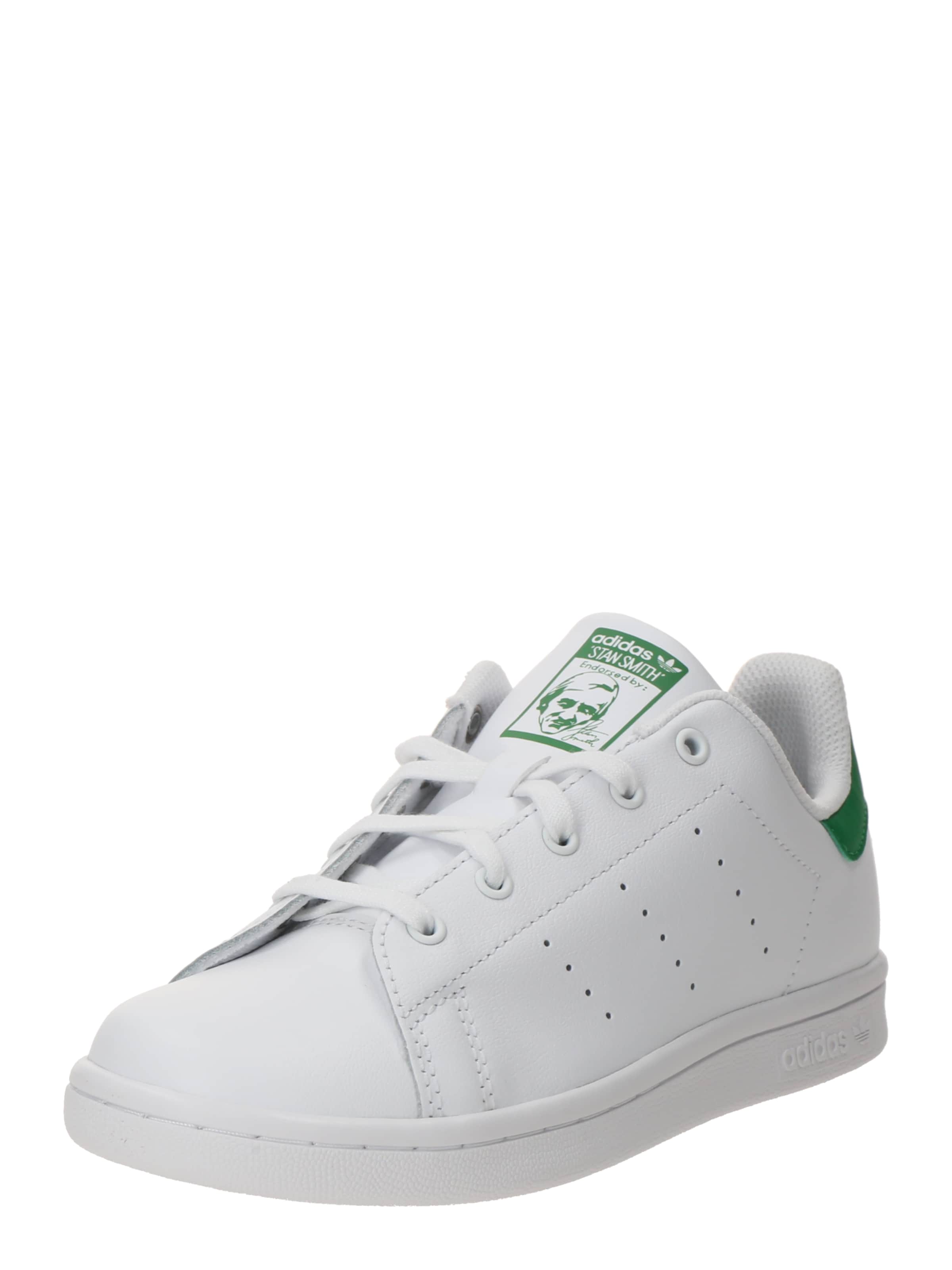 balts ADIDAS ORIGINALS Brīvā laika apavi 'STAN SMITH': no priekšpuses