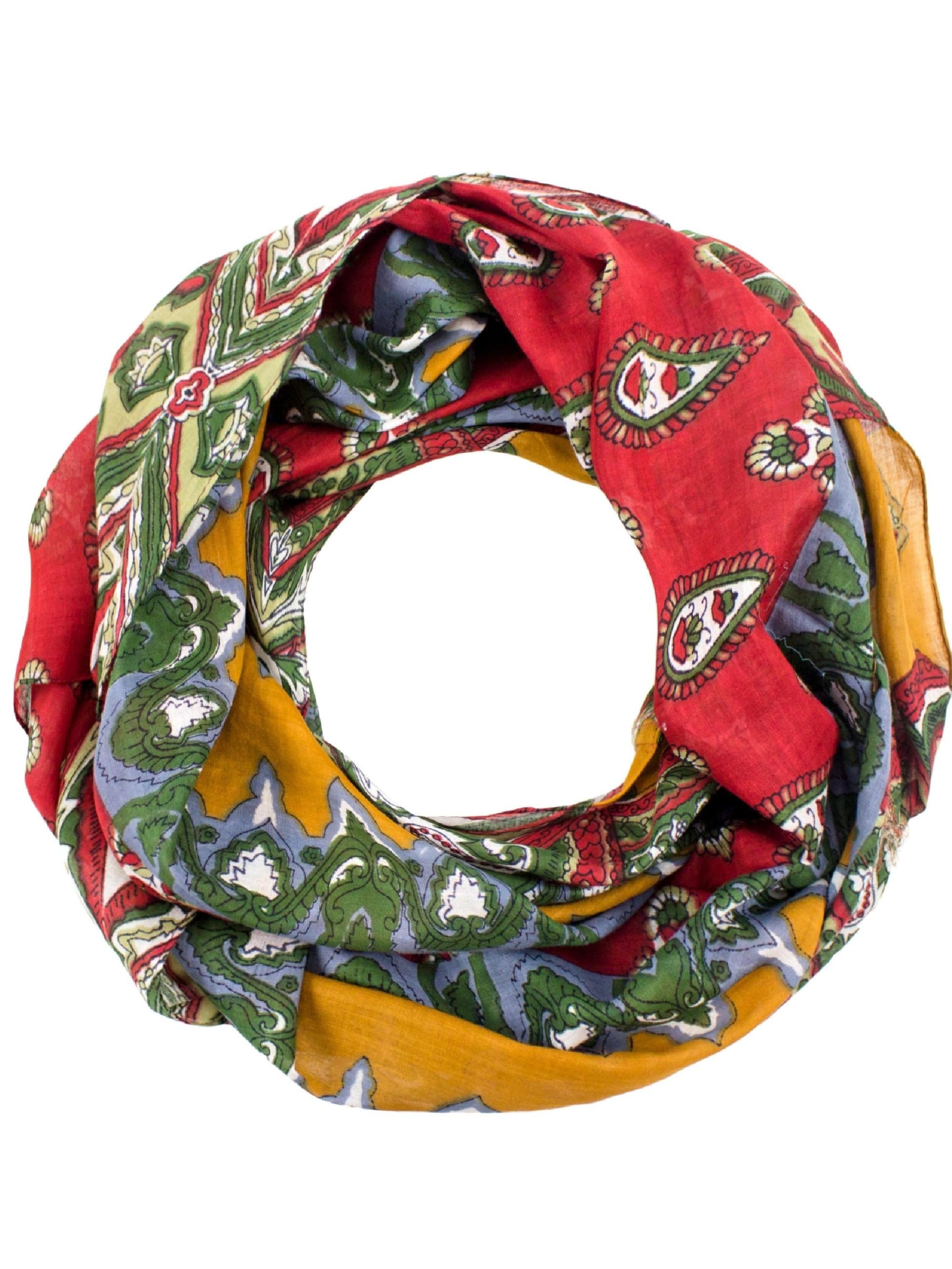 Sunsa Schlauchschal 'Sunsa'‌‌ in Rot: Vorderseite