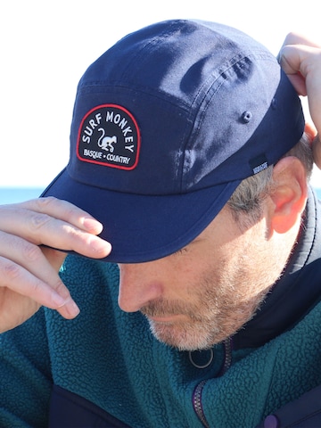 Casquette Surf Monkey en bleu