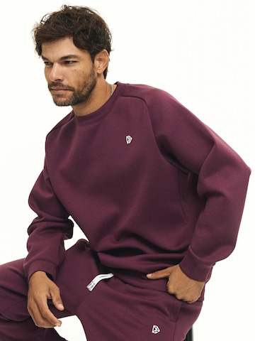 DRILLS Apparel Sweatshirt 'RECREATION Scuba' in Red