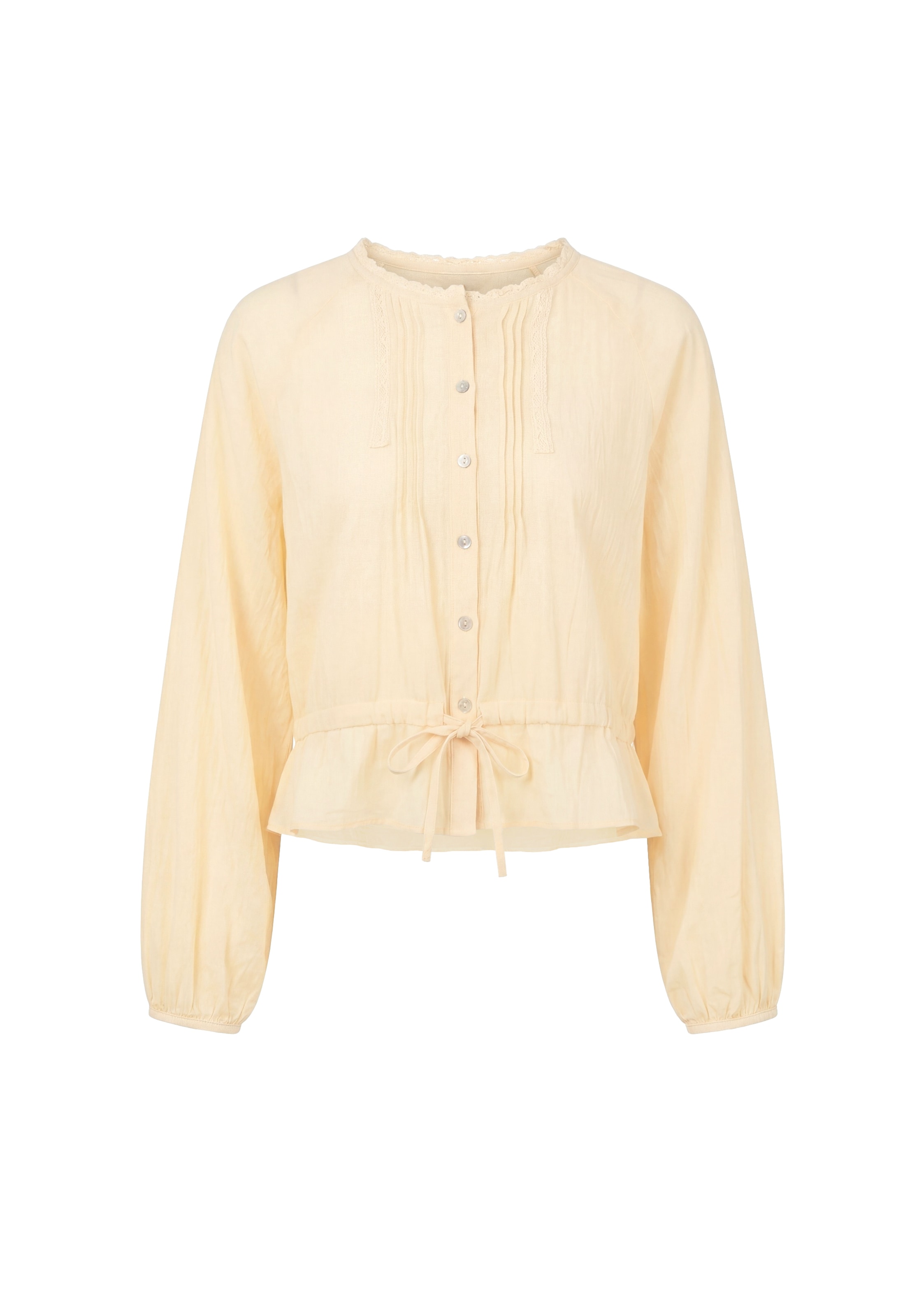IZIA - Blusa en amarillo: frente