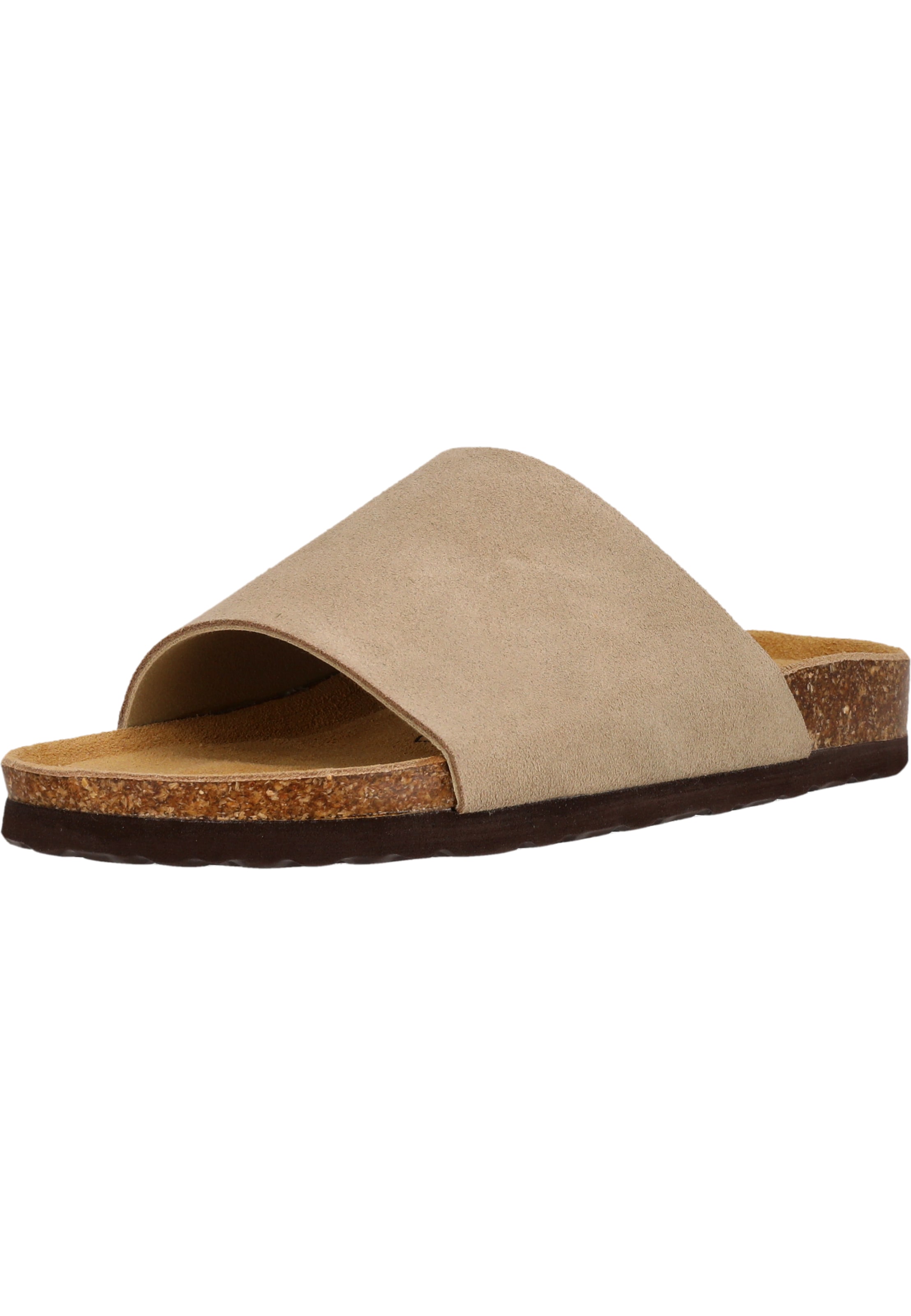 Cruz Mule 'Amarante' in Beige: front