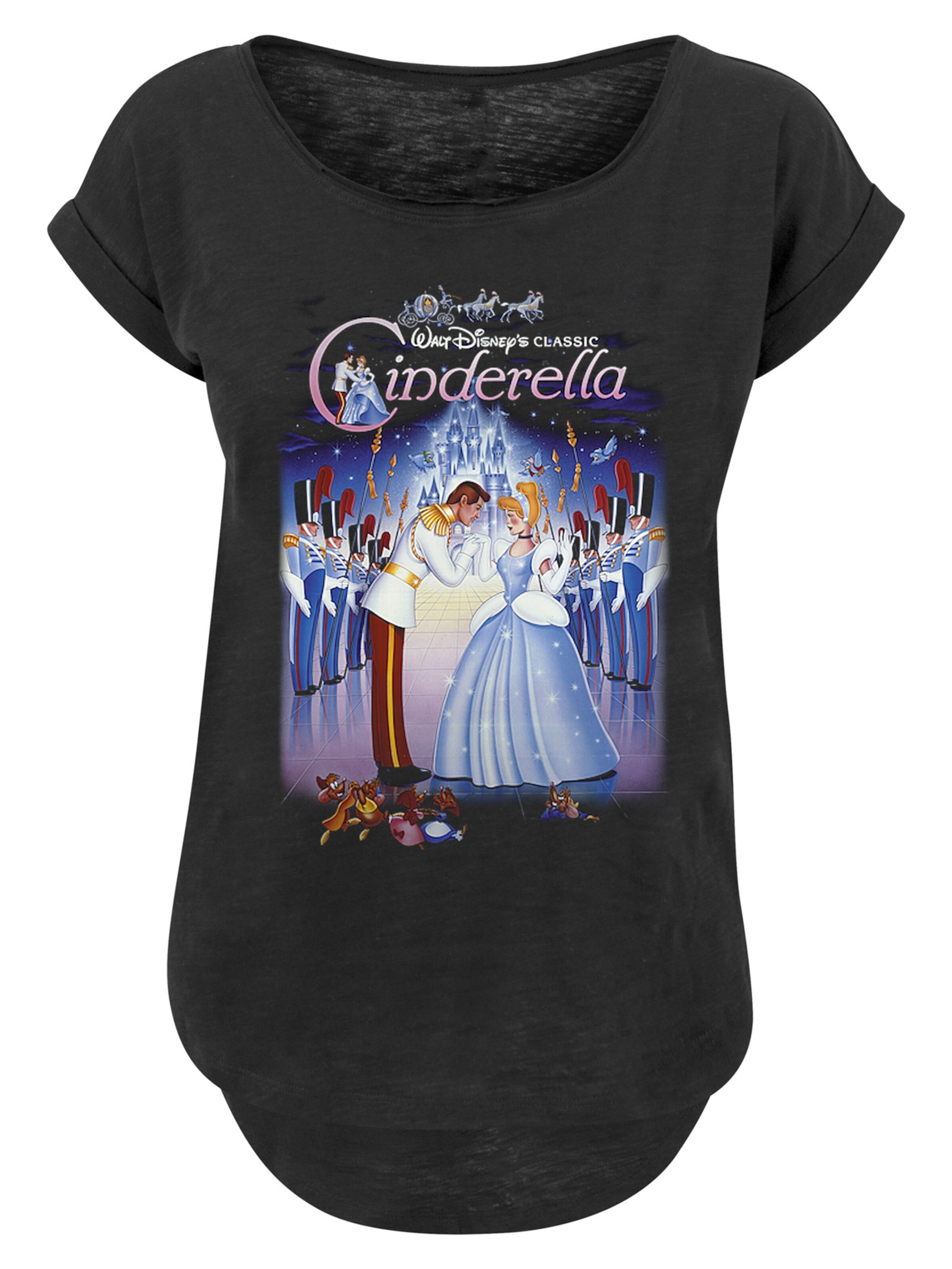 T-shirt F4NT4STIC en noir : devant