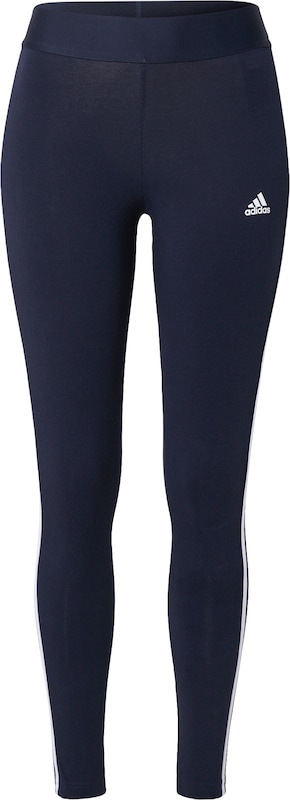 ADIDAS SPORTSWEAR Skinny Sporthose in Dunkelblau ADIDAS SPORTSWEAR Skinny Sporthose in Dunkelblau