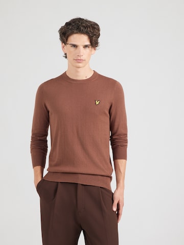 Lyle & Scott Sweater in Brown: front