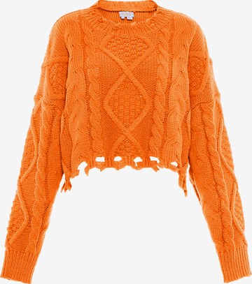 Gaya Sweater in Orange: front