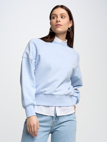 BIG STAR Sweatshirt 'Jean' in Blau