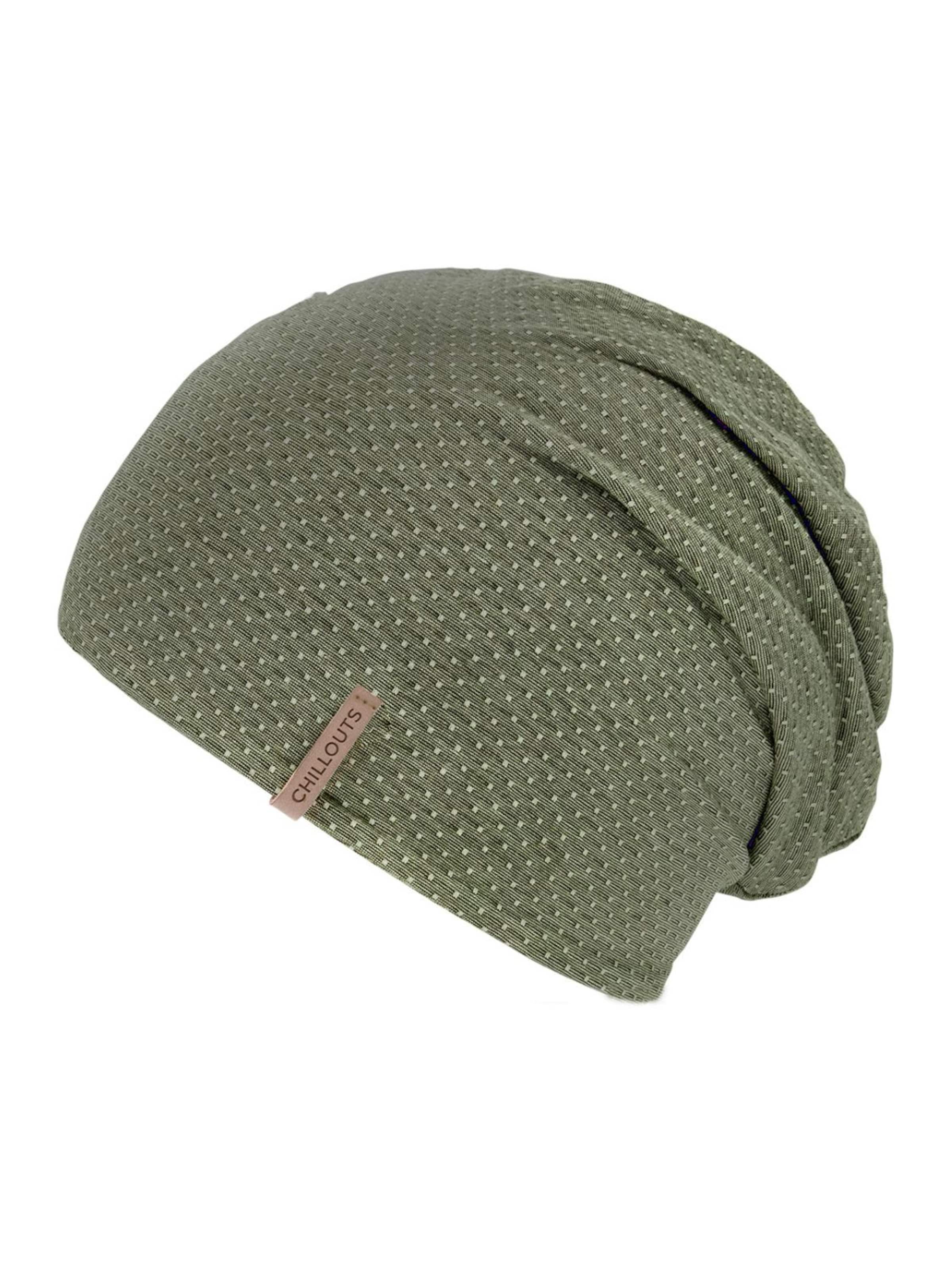 chillouts Beanie 'Mütze "Geneva" (Long Beanie)' in Green: front