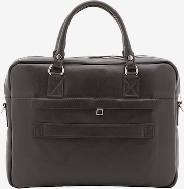 Viola Castellani Document Bag in Black: front