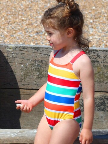 Toby Tiger Swimsuit in Red