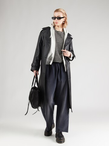 Wide Leg Pantalon 'Fury' WEEKDAY en noir