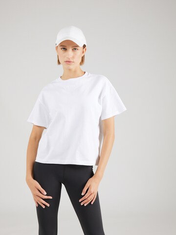 T-shirt fonctionnel aim'n en blanc : devant