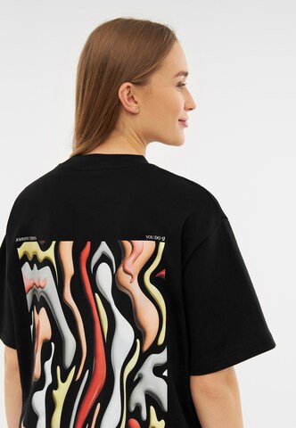 T-Shirt 'Sammy Lava' Johnny Urban en noir