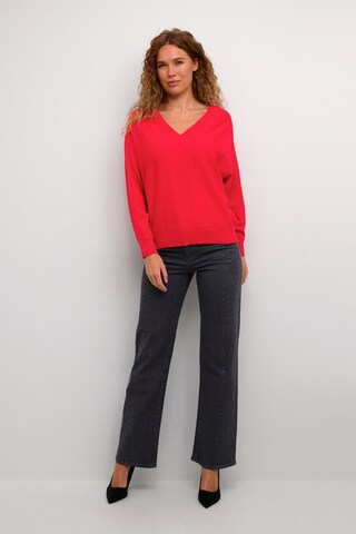 Pull-over 'Annemarie' CULTURE en rouge