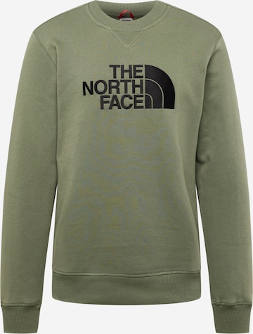 THE NORTH FACE Sweatshirt 'Drew Peak' in Groen: voorkant