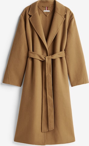 Manteau mi-saison TOMMY HILFIGER en marron : devant