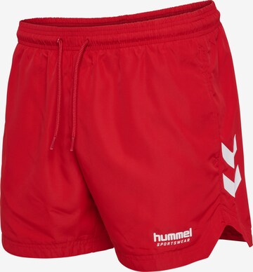 Hummel Boardshorts 'Lgc Ned' in Rood