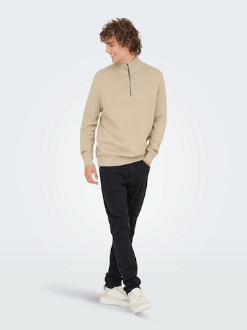Pull-over 'ONSMACE' Only & Sons en gris