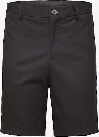 SELECTED HOMME Regular Chino Pants 'Adam' in Black: front