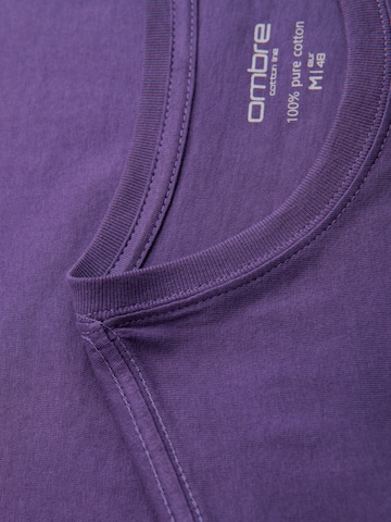 Ombre Shirt in Purple