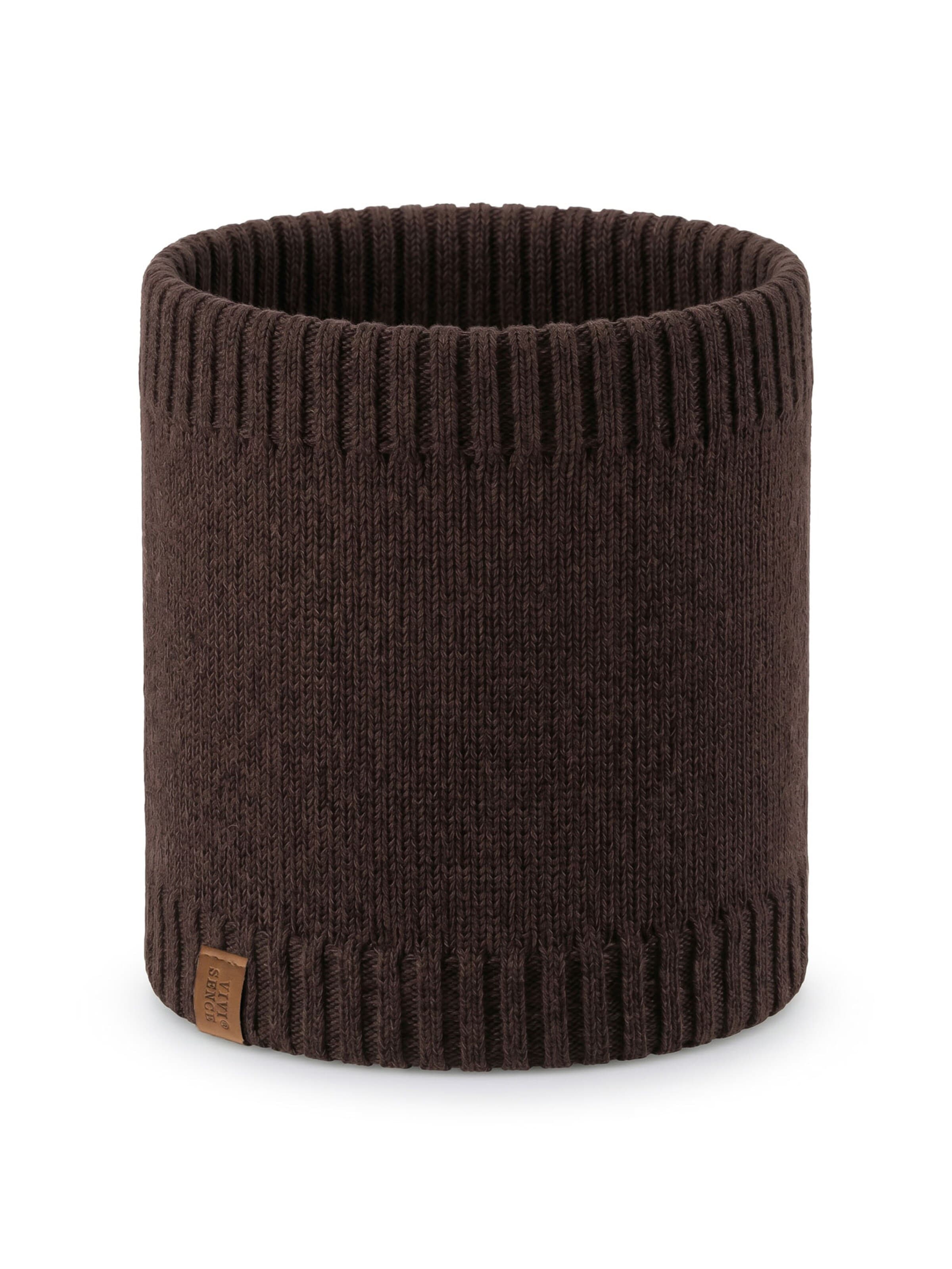 Vivisence Loop scarf 'MK7107' in Brown: front