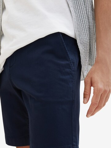 TOM TAILOR - regular Pantalón chino en azul