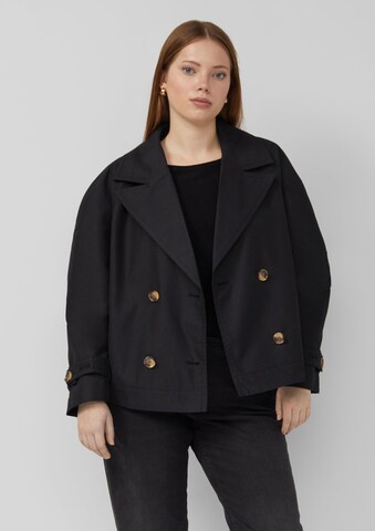 QS Between-season jacket in Black